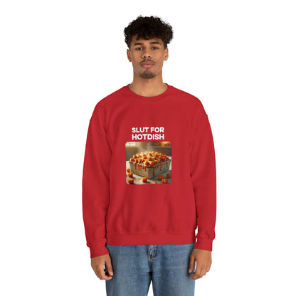 Slut For Hotdish Crewneck Sweatshirt