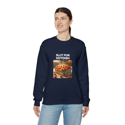 Slut For Hotdish Crewneck Sweatshirt