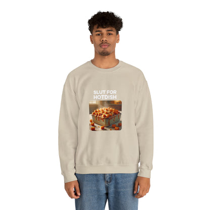 Slut For Hotdish Crewneck Sweatshirt