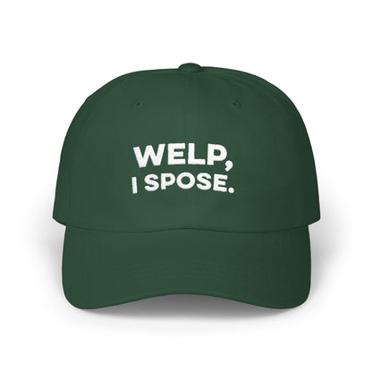 Welp I Spose Minnesota goodbye embroidered dad hat - product view 2