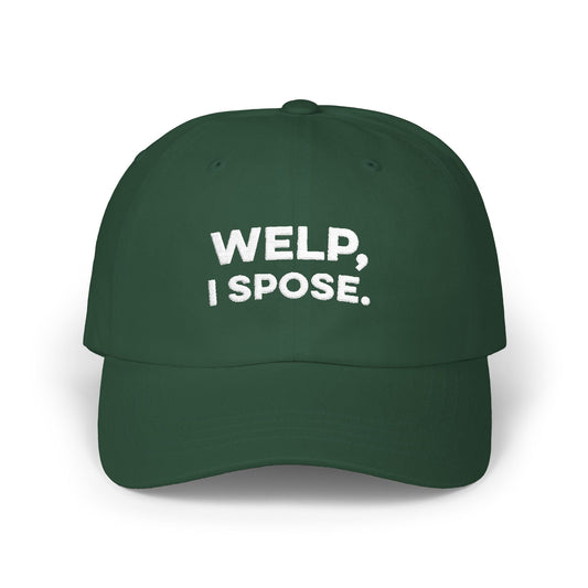 Welp I Spose Minnesota goodbye embroidered dad hat - product view 2