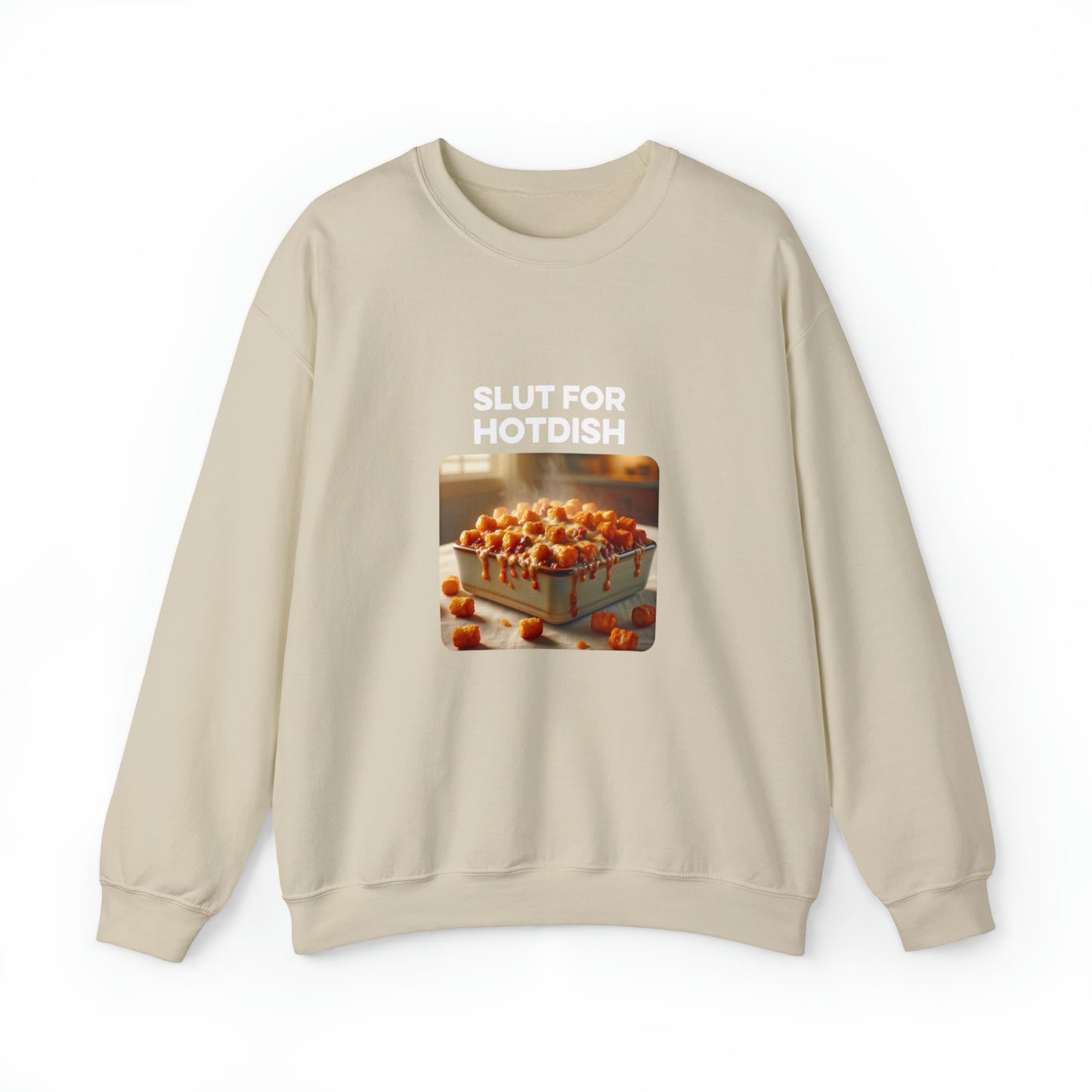Slut For Hotdish Crewneck Sweatshirt
