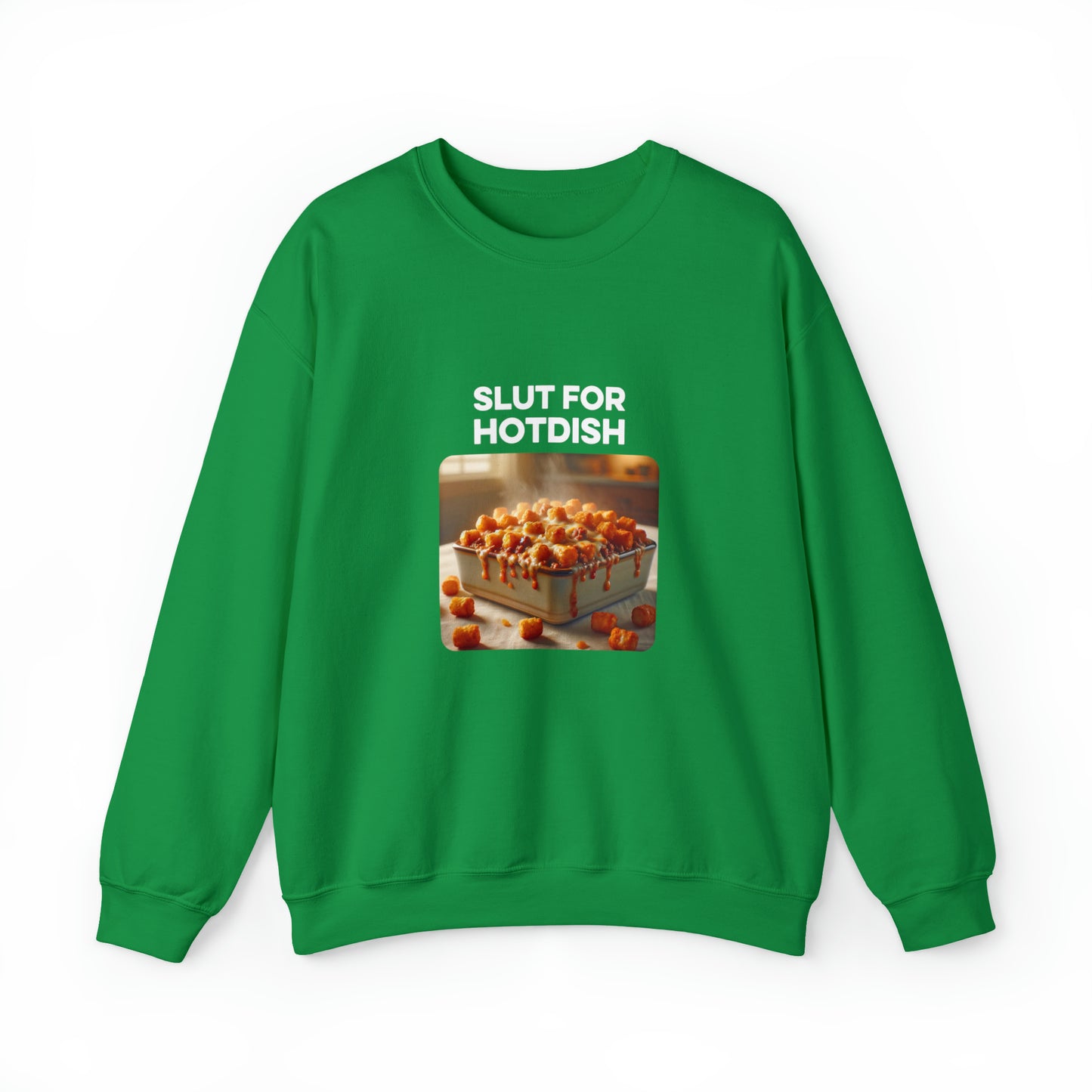 Slut For Hotdish Crewneck Sweatshirt