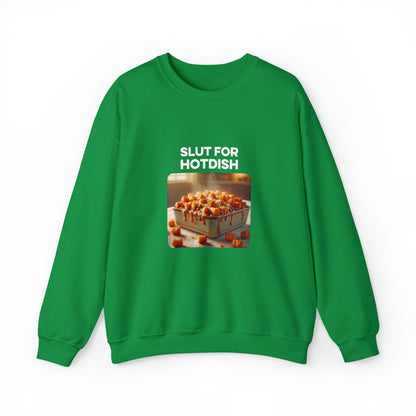Slut For Hotdish Crewneck Sweatshirt
