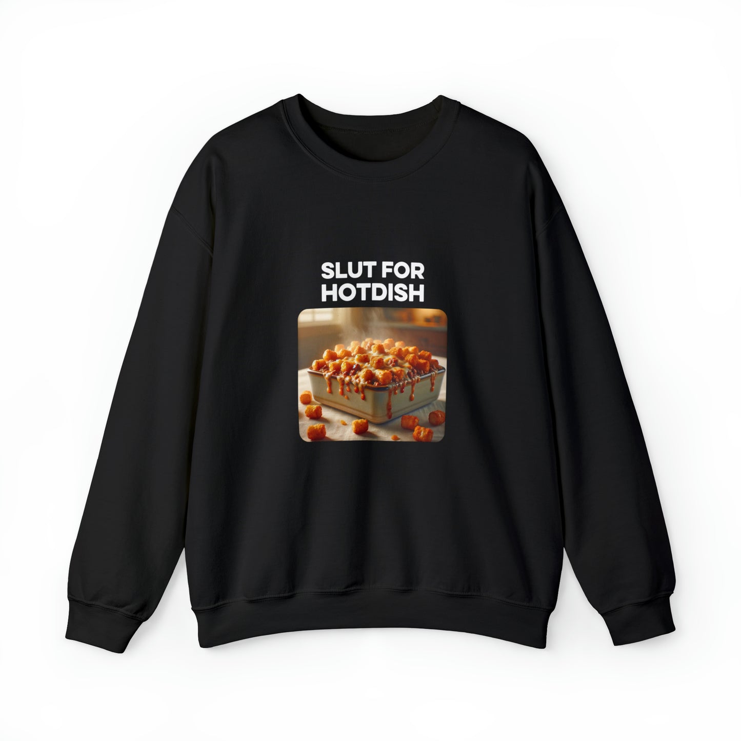 Slut For Hotdish Crewneck Sweatshirt
