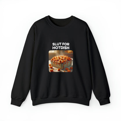 Slut For Hotdish Crewneck Sweatshirt