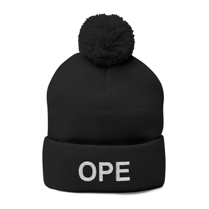Ope Minnesota embroidered pom-pom winter beanie
