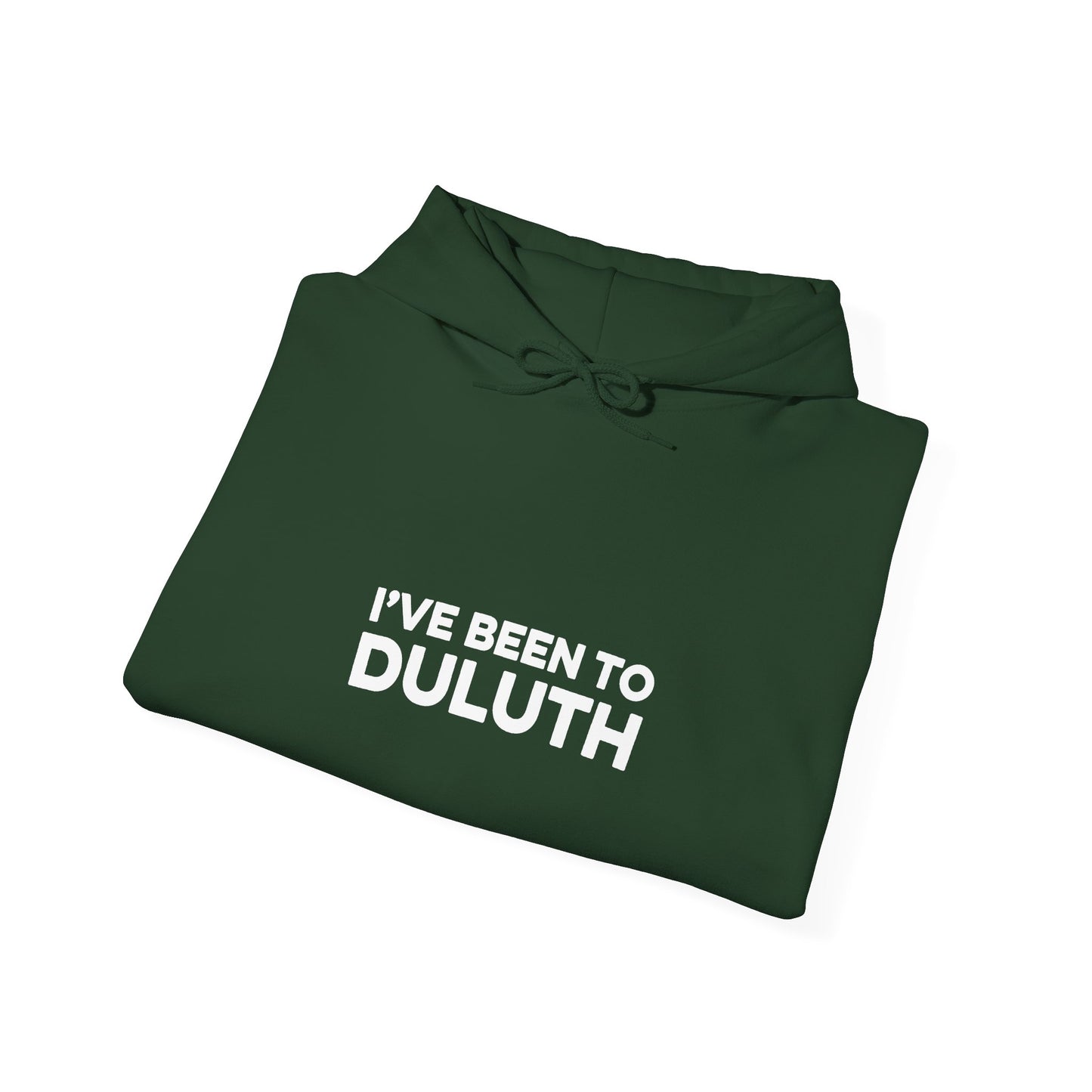 I've Been to Duluth Minnesota hoodie with white North Shore design - product view 11