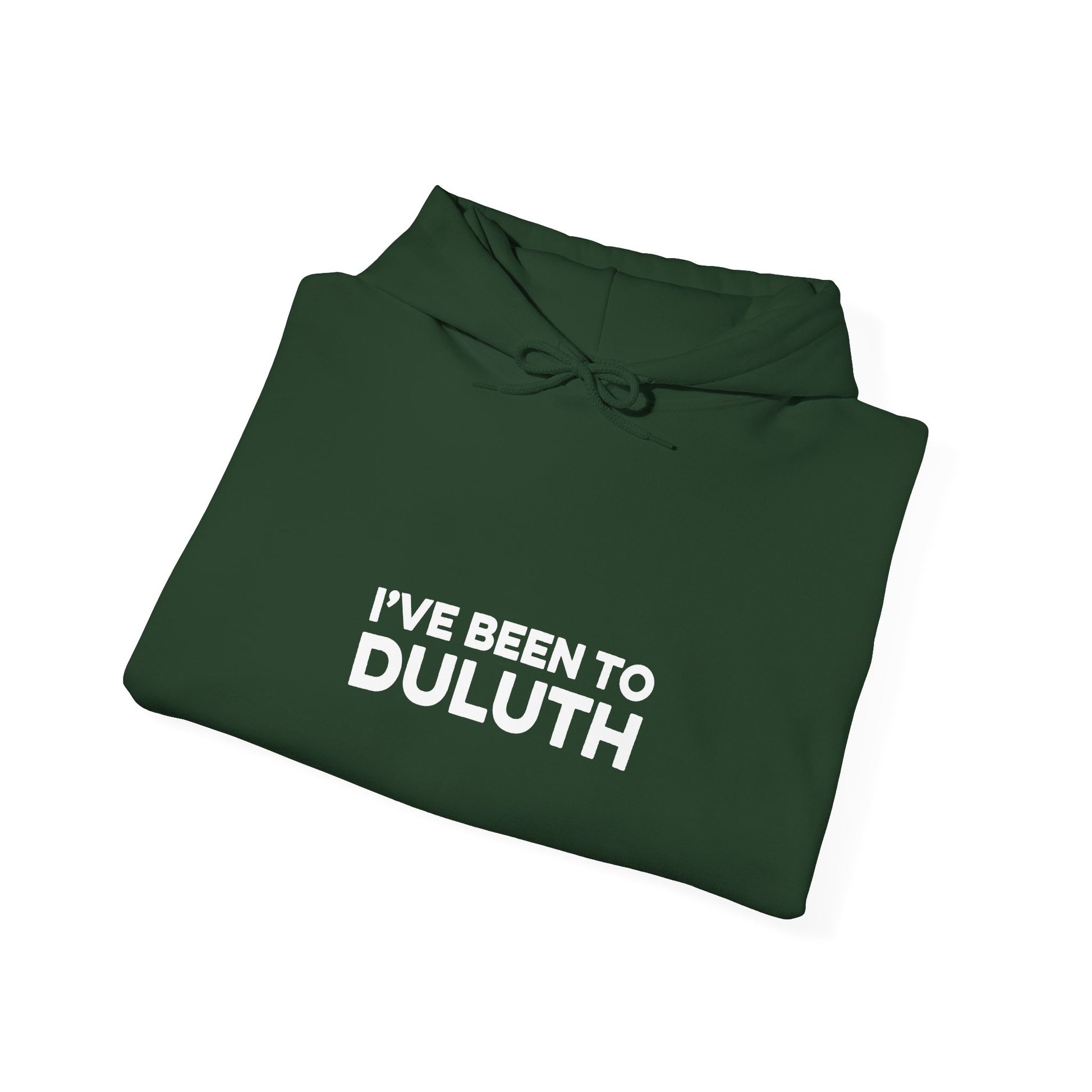 I've Been to Duluth Minnesota hoodie with white North Shore design - product view 11