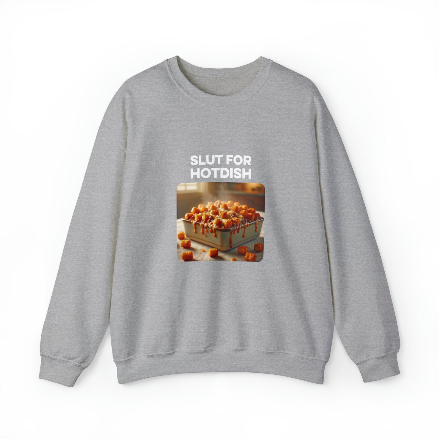 Slut For Hotdish Crewneck Sweatshirt