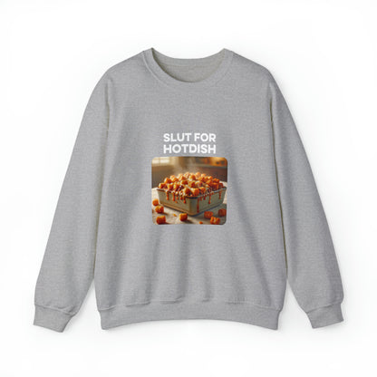 Slut For Hotdish Crewneck Sweatshirt