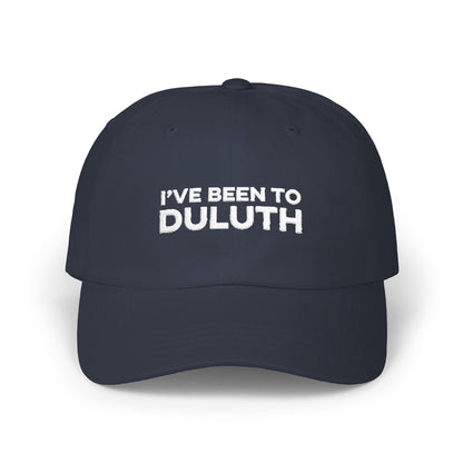 I've Been to Duluth Minnesota embroidered dad hat - product view 3