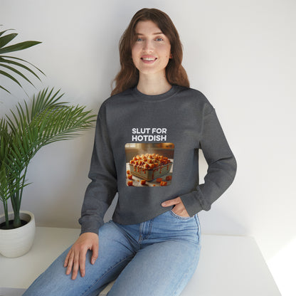 Slut For Hotdish Crewneck Sweatshirt