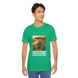 Smoother Than a Mornin' Pontoon Ride T-Shirt, Summer Vibe Shirt, Pontoon and Boating Gift, Vacation Shirt