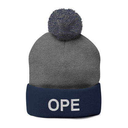 Ope Minnesota embroidered pom-pom winter beanie - product view 4