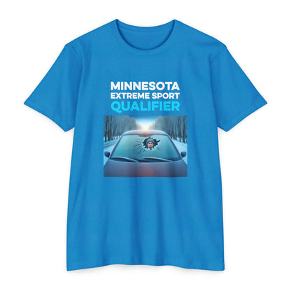 Minnesota Extreme Sport Qualifier - Driving With Frozen Windshield - Unisex T-Shirt