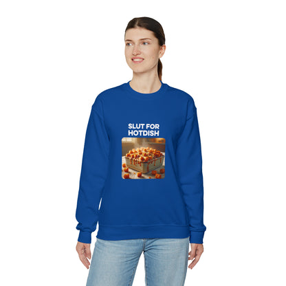 Slut For Hotdish Crewneck Sweatshirt
