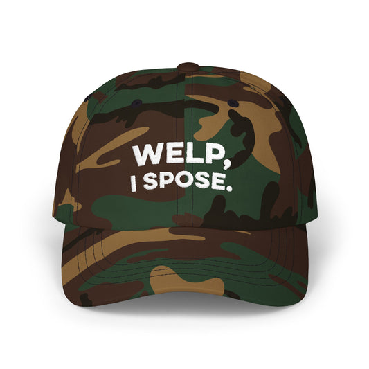 Welp I Spose Minnesota goodbye embroidered dad hat
