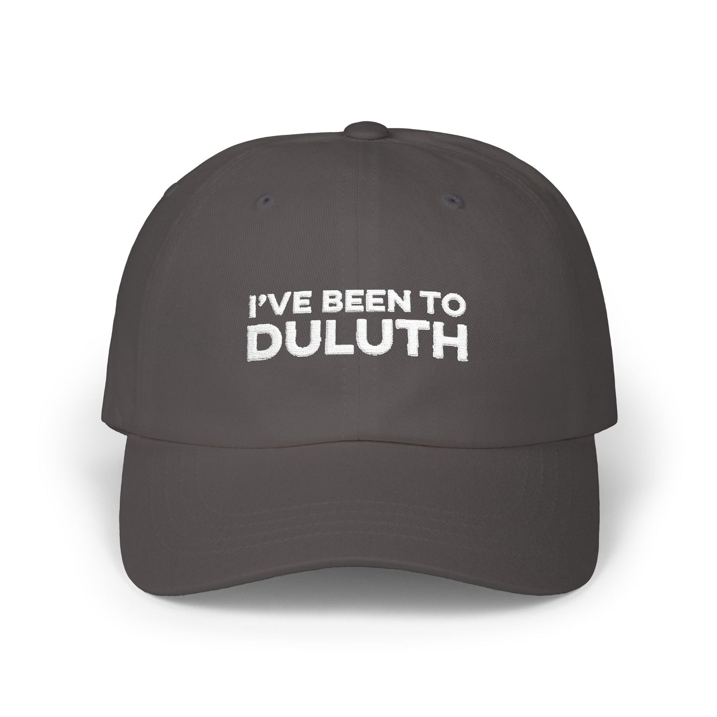 I've Been to Duluth Minnesota embroidered dad hat - product view 5