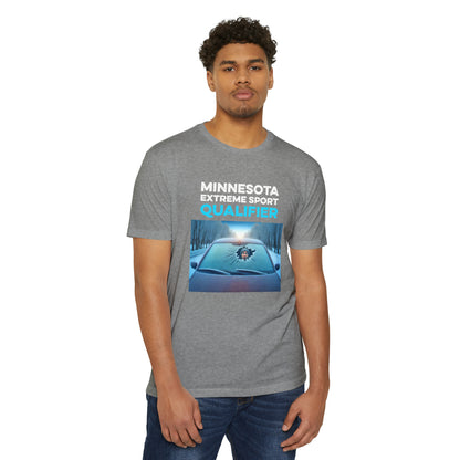 Minnesota Extreme Sport Qualifier - Driving With Frozen Windshield - Unisex T-Shirt