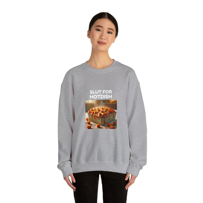 Slut For Hotdish Crewneck Sweatshirt