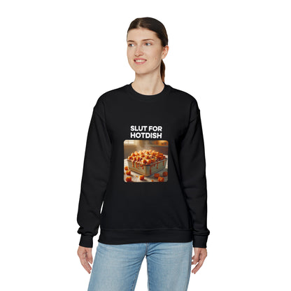 Slut For Hotdish Crewneck Sweatshirt