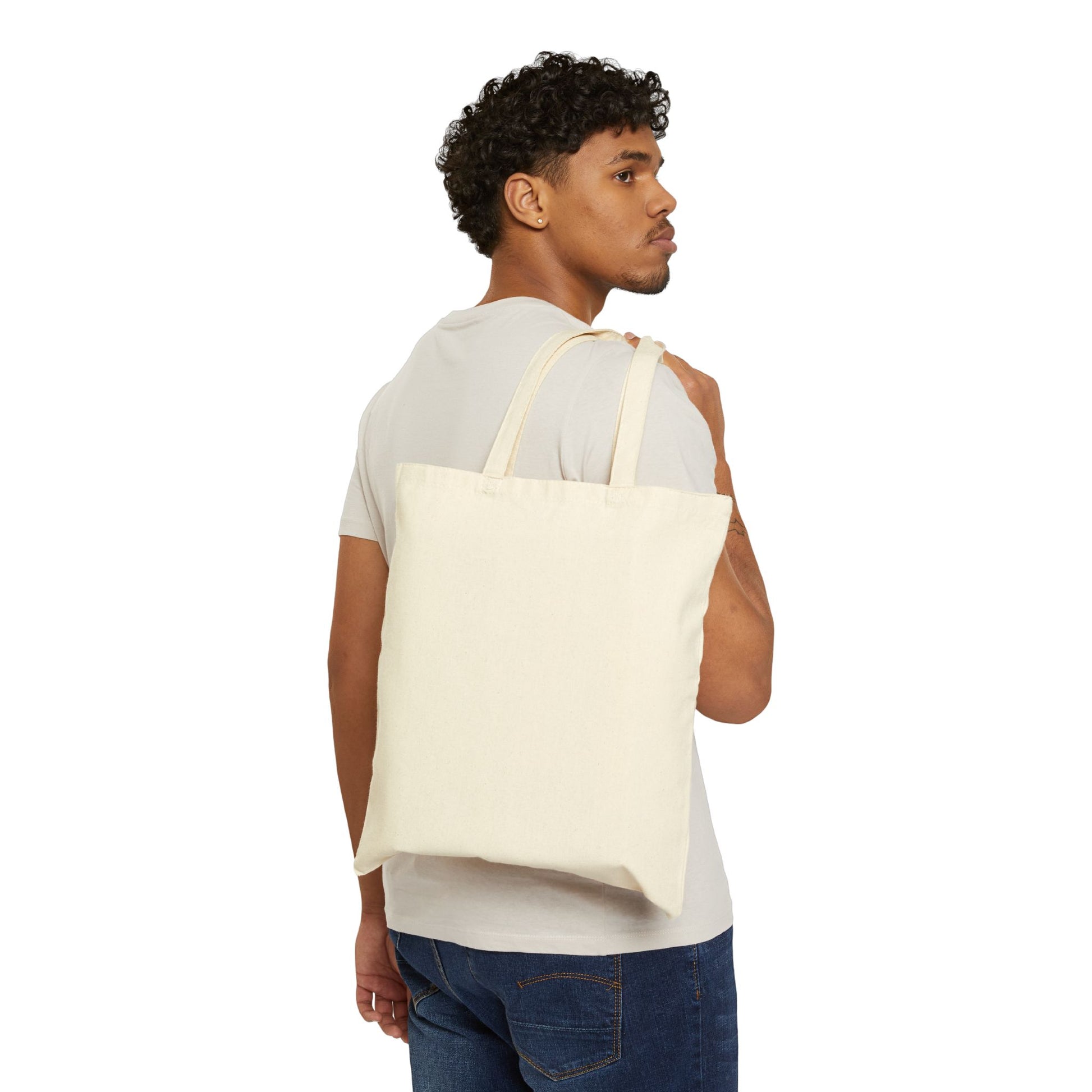 Drink Local Minnesota beer tote bag with state-shaped pitcher design - product view 5