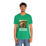 Smoother Than a Mornin' Pontoon Ride T-Shirt, Summer Vibe Shirt, Pontoon and Boating Gift, Vacation Shirt