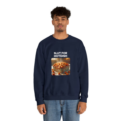 Slut For Hotdish Crewneck Sweatshirt