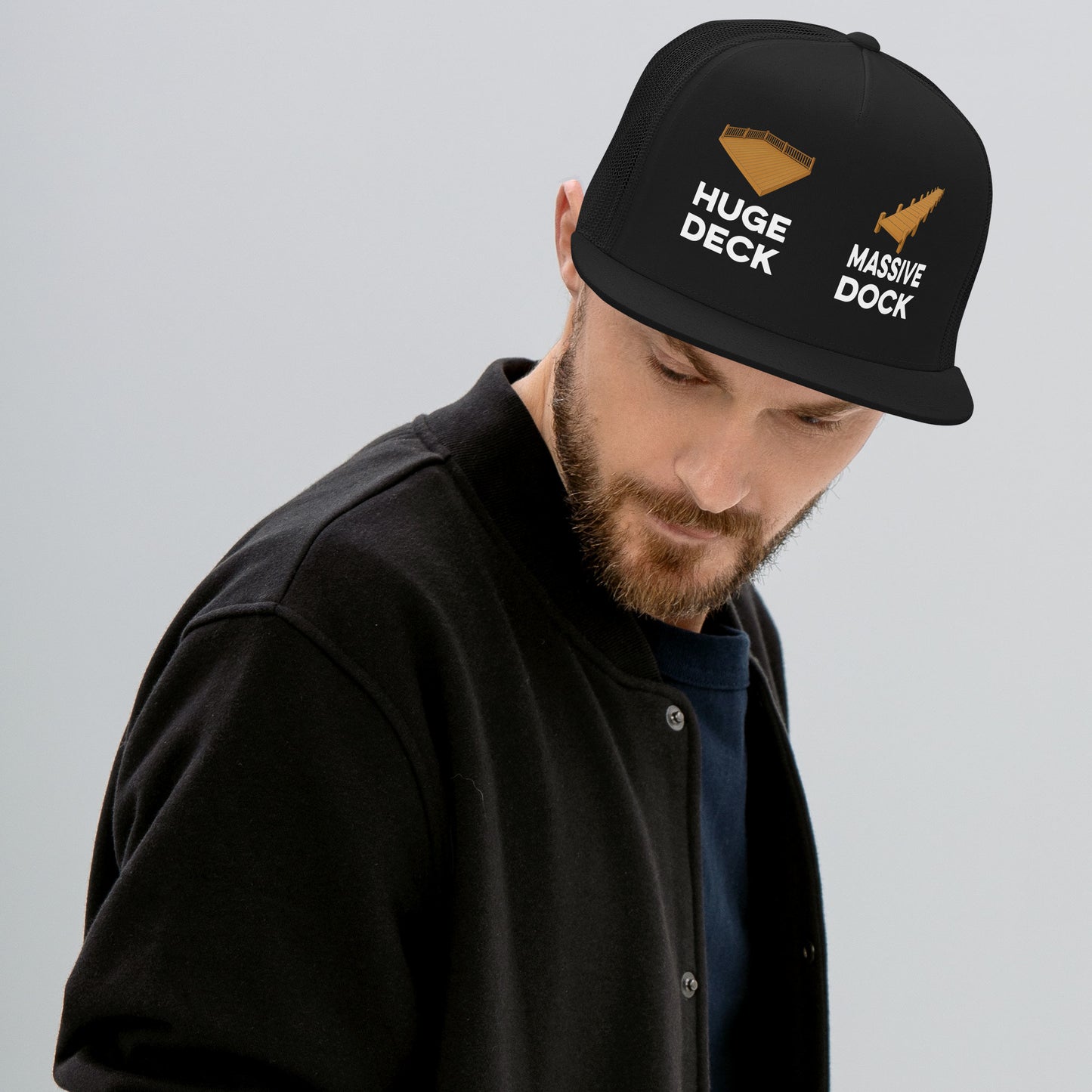 Huge Deck / Massive Dock Trucker Hat