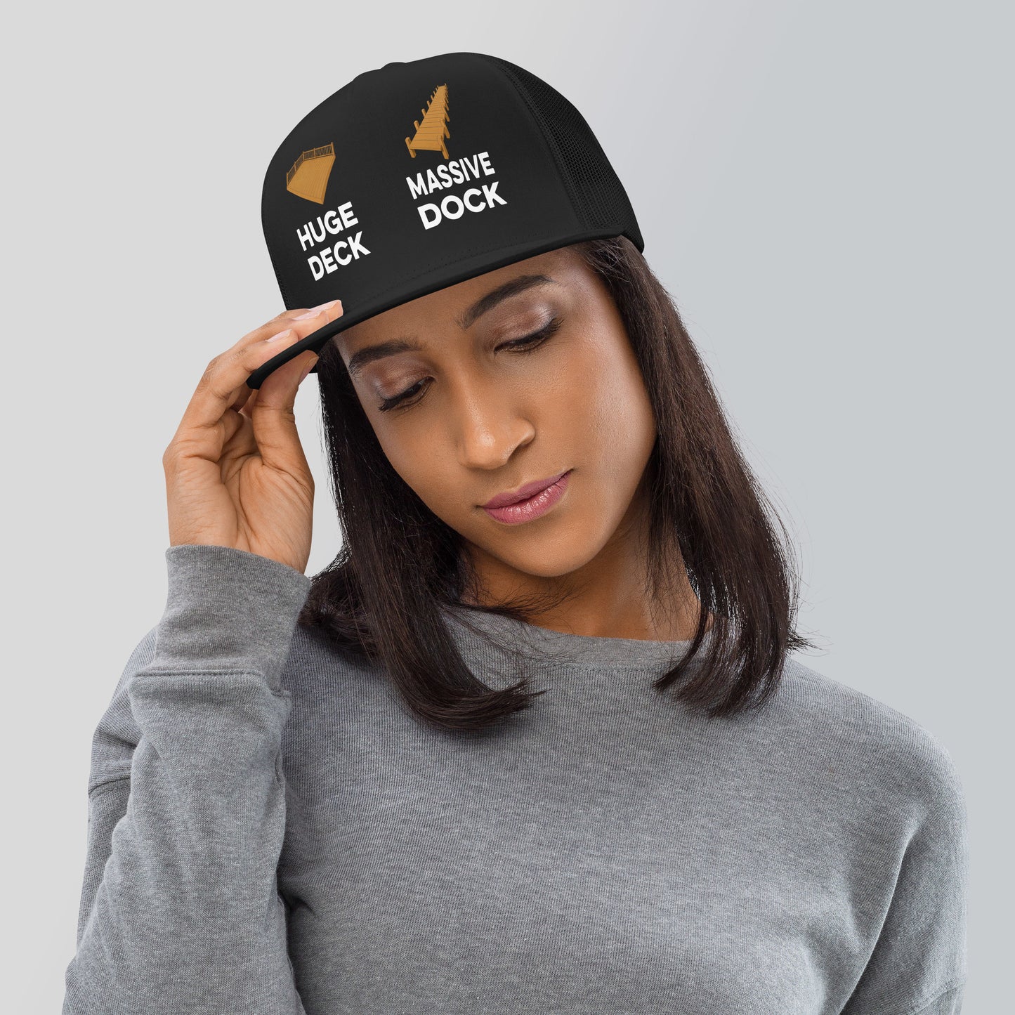 Huge Deck / Massive Dock Trucker Hat