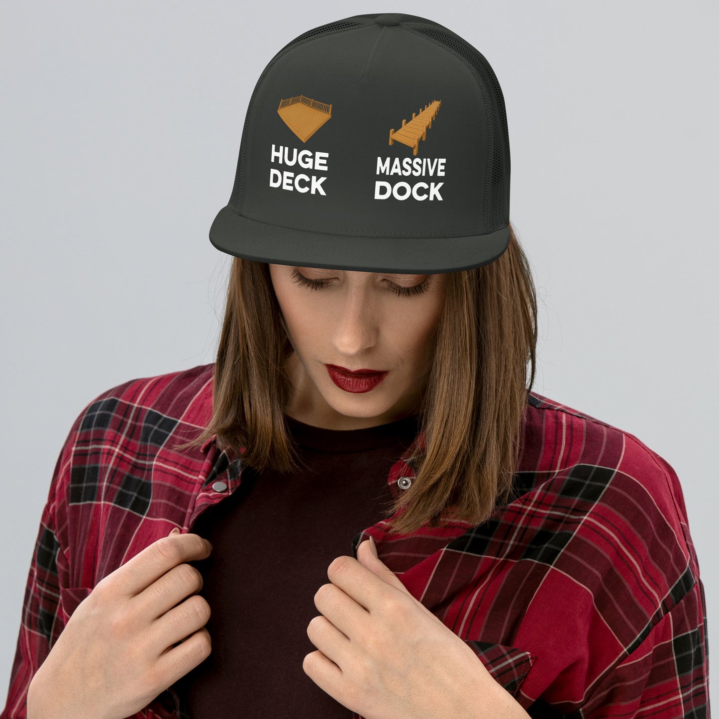 Huge Deck / Massive Dock Trucker Hat