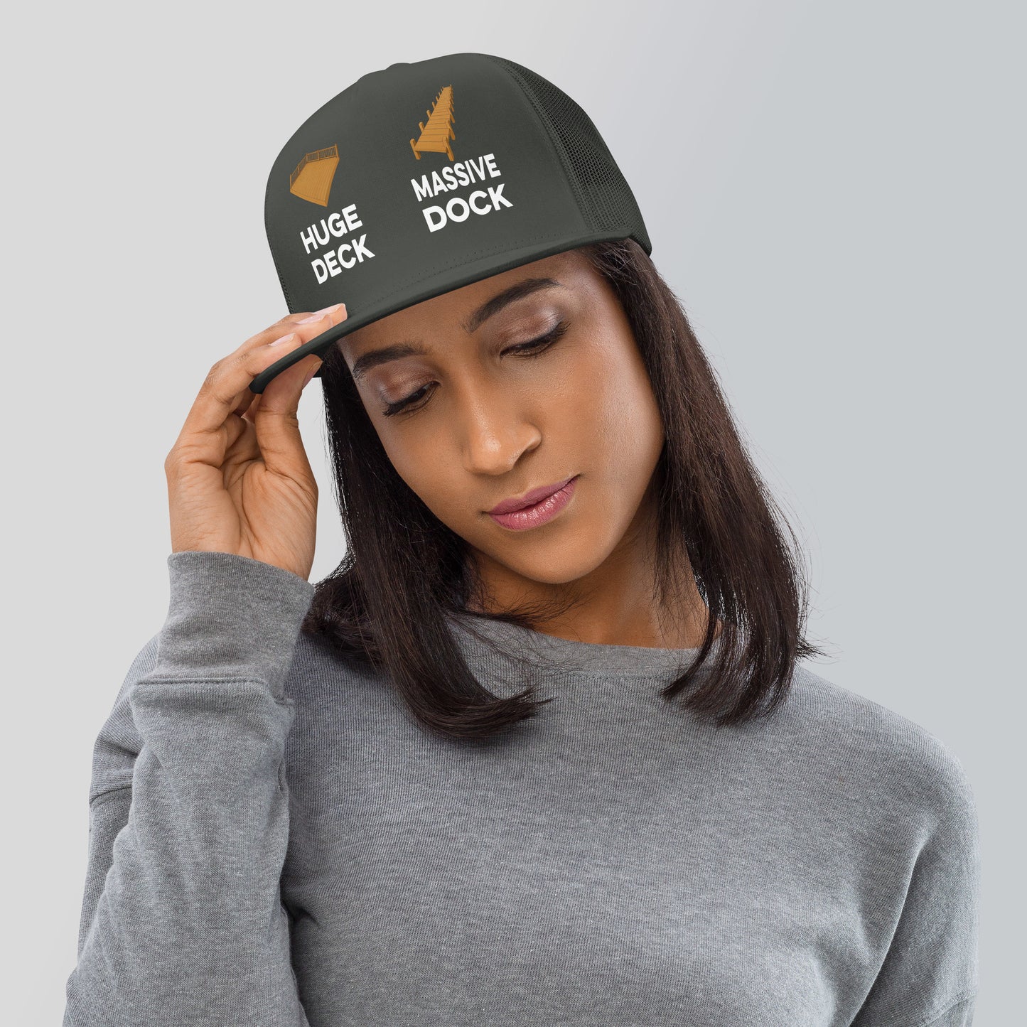 Huge Deck / Massive Dock Trucker Hat