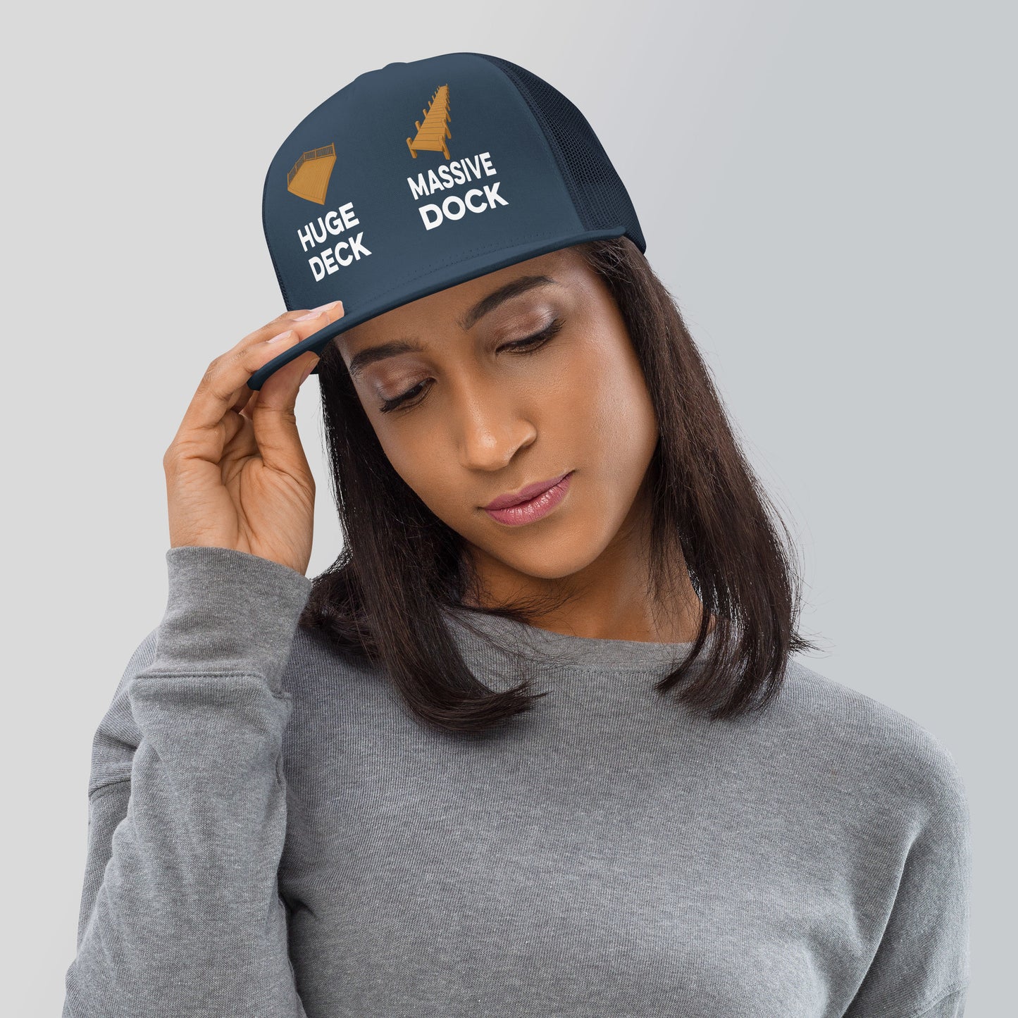 Huge Deck / Massive Dock Trucker Hat