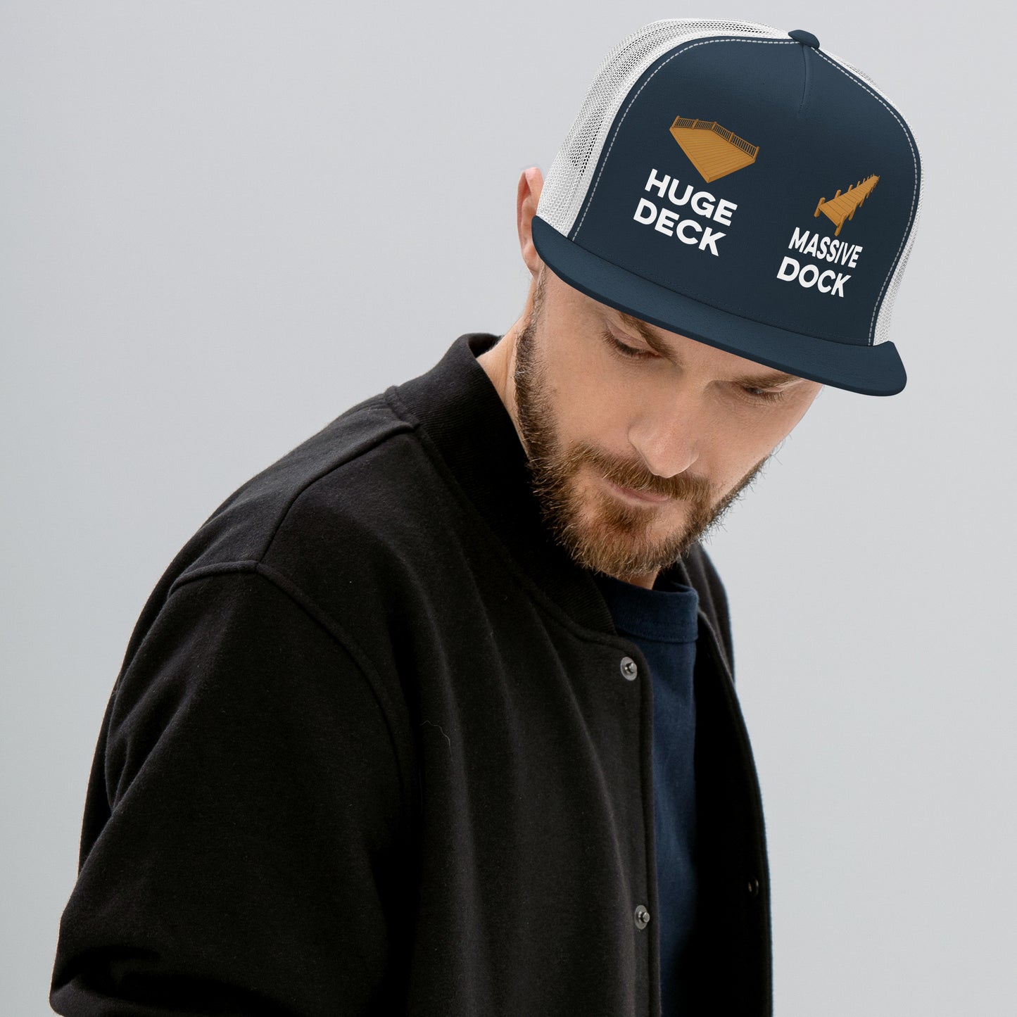 Huge Deck / Massive Dock Trucker Hat