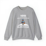1991 Halloween Blizzard Survivor Crewneck Sweatshirt Unisex