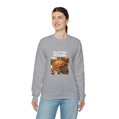 Slut For Hotdish Crewneck Sweatshirt