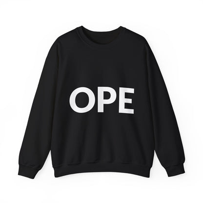 Two-sided Ope let me sneak past you Minnesota crewneck
