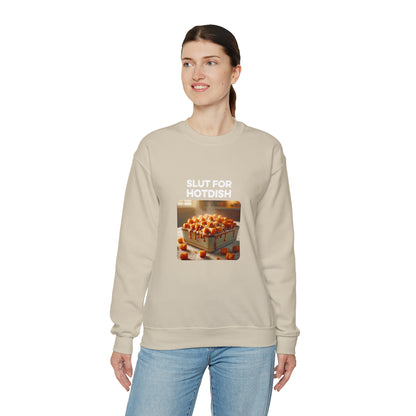 Slut For Hotdish Crewneck Sweatshirt