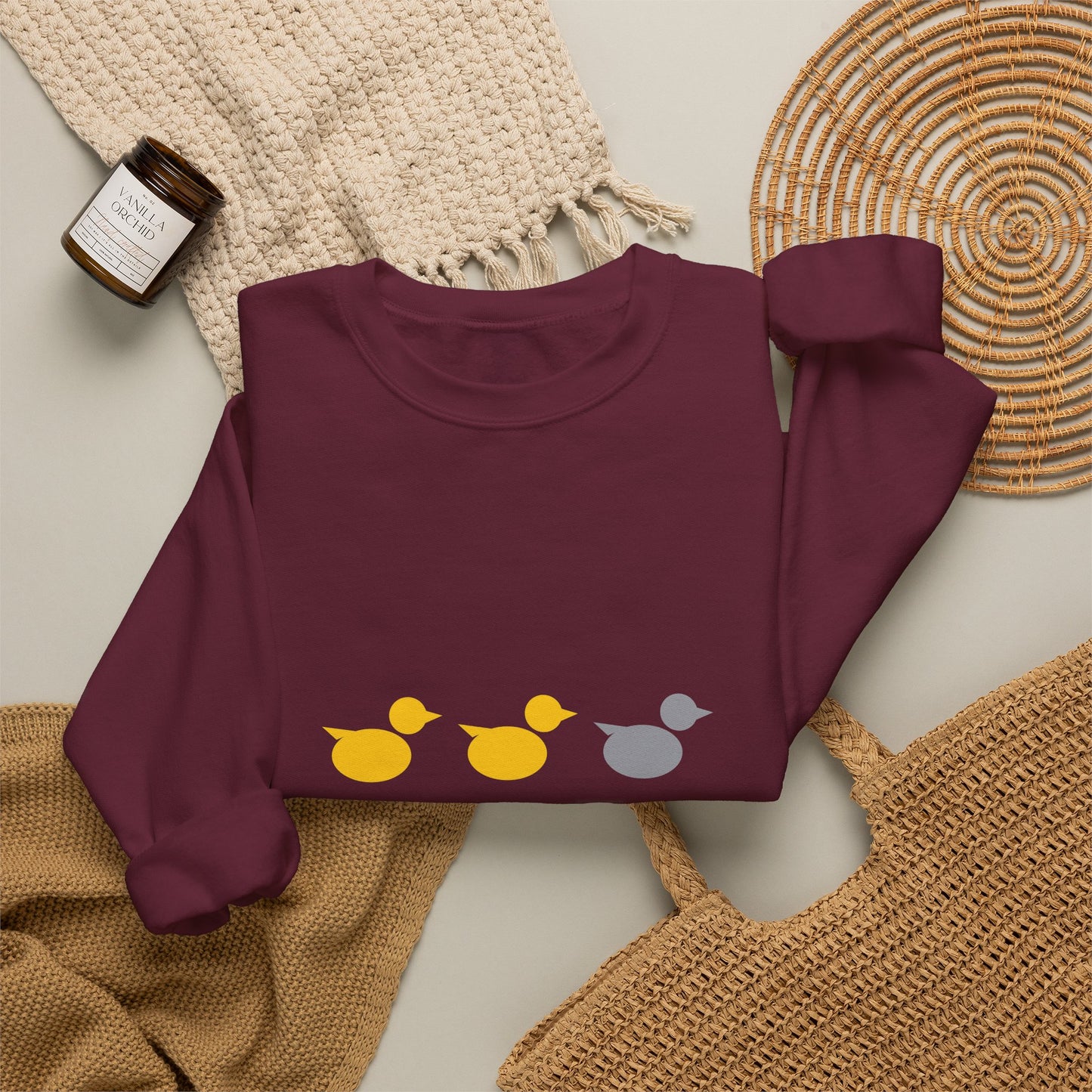Duck Duck Gray Duck Minnesota crewneck sweatshirt