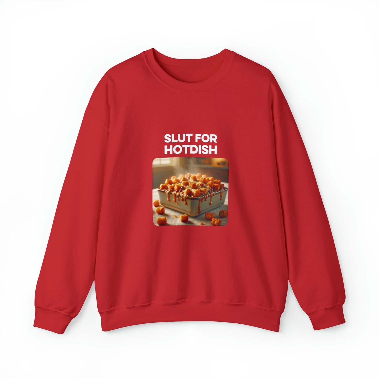 Slut For Hotdish Crewneck Sweatshirt