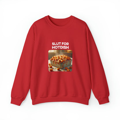 Slut For Hotdish Crewneck Sweatshirt