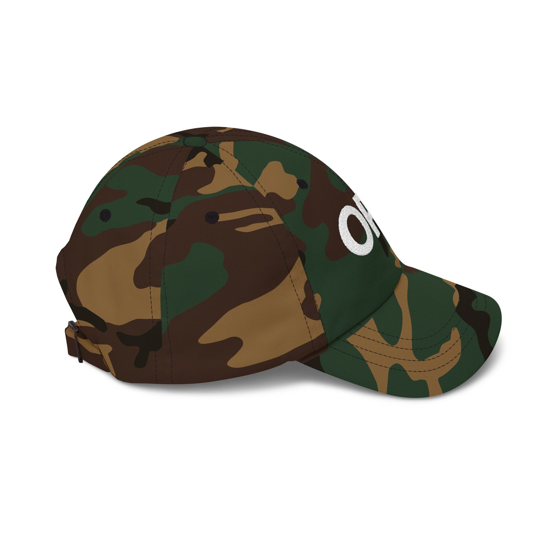 Ope Minnesota embroidered dad hat with complete white lettering - product view 8