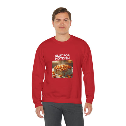 Slut For Hotdish Crewneck Sweatshirt