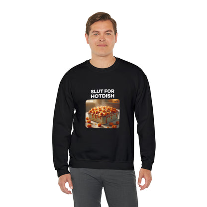 Slut For Hotdish Crewneck Sweatshirt