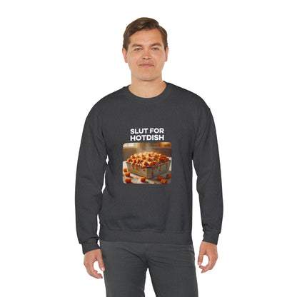 Slut For Hotdish Crewneck Sweatshirt
