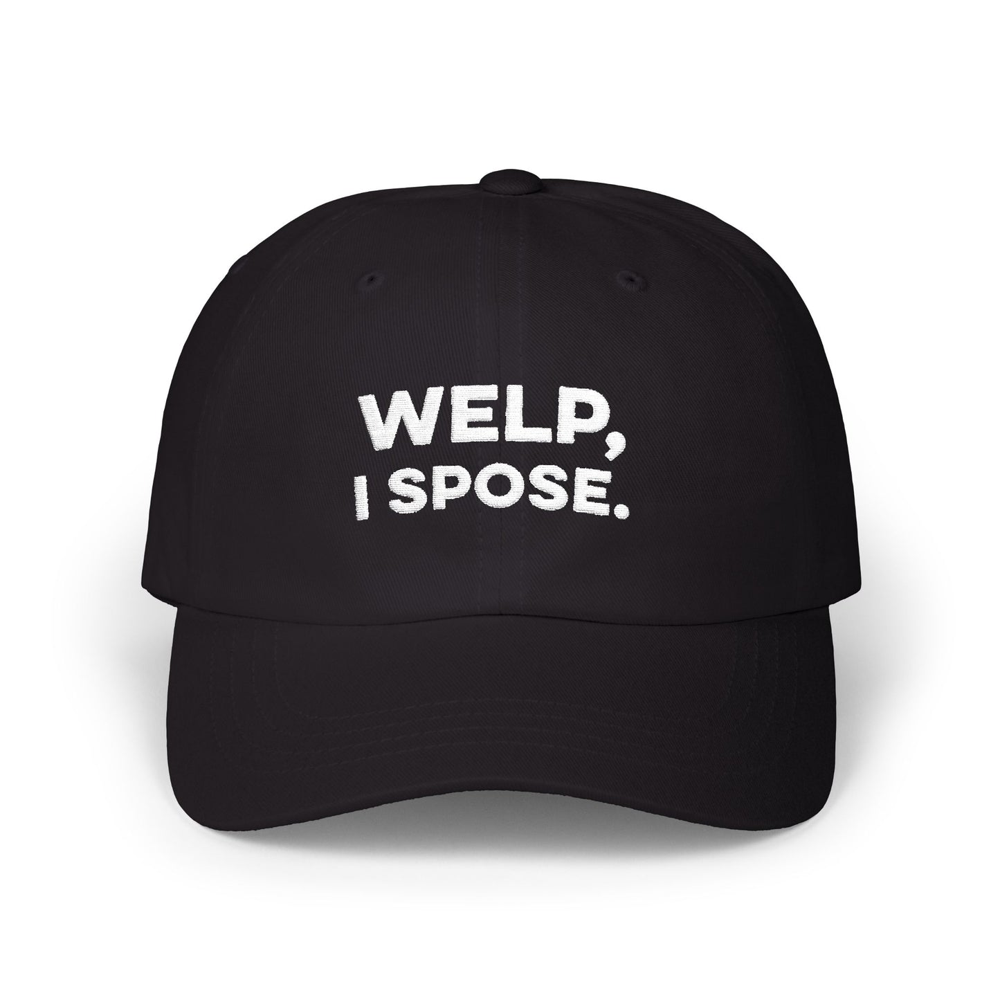 Welp I Spose Minnesota goodbye embroidered dad hat - product view 4