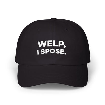 Welp I Spose Minnesota goodbye embroidered dad hat - product view 4