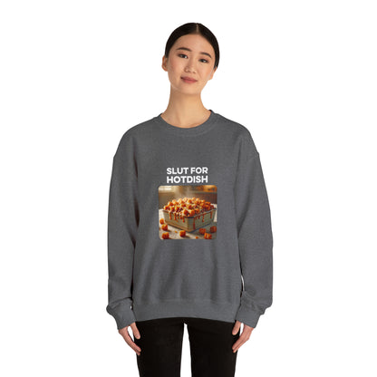 Slut For Hotdish Crewneck Sweatshirt