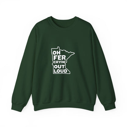 Oh Fer Cryin Out Loud Minnesota crewneck sweatshirt - product view 3